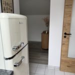 Retrokühlschrank mit Eisfach